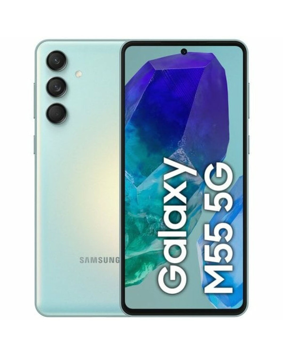 Smartphone Samsung Galaxy M55 5G 6,7" Octa Core 128 GB grün 8 GB RAM 1