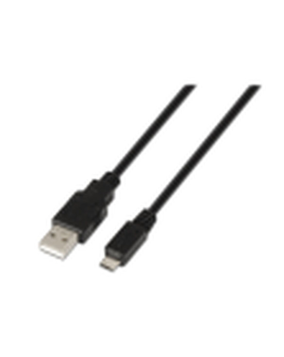 USB Cable Aisens Black 1