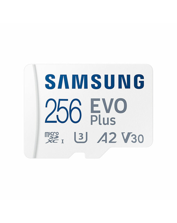 Micro SD Memory Card with Adaptor Samsung EVO Plus 256 GB 1