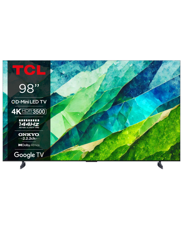 Smart TV TCL 98C855 4K Ultra HD QLED AMD FreeSync 98" 1