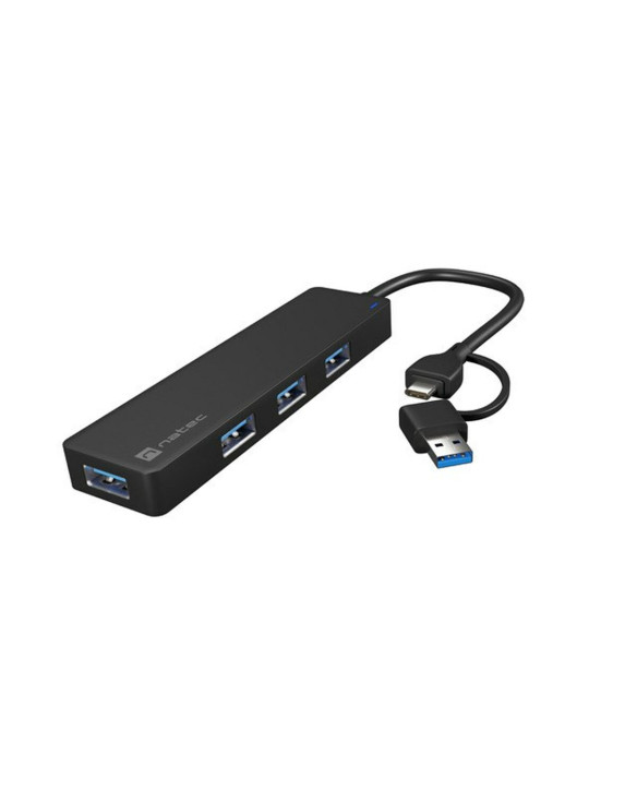 USB Hub Natec NHU-2023 Black 1