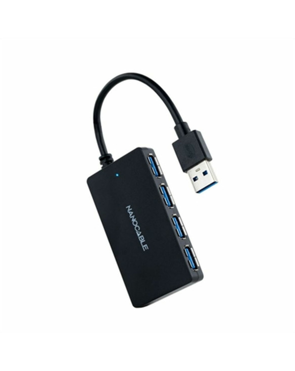Hub USB NANOCABLE 10.16.4403 Schwarz 1