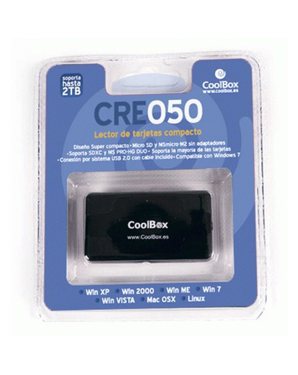 Card Reader CoolBox CRCOOCRE050 Black 1