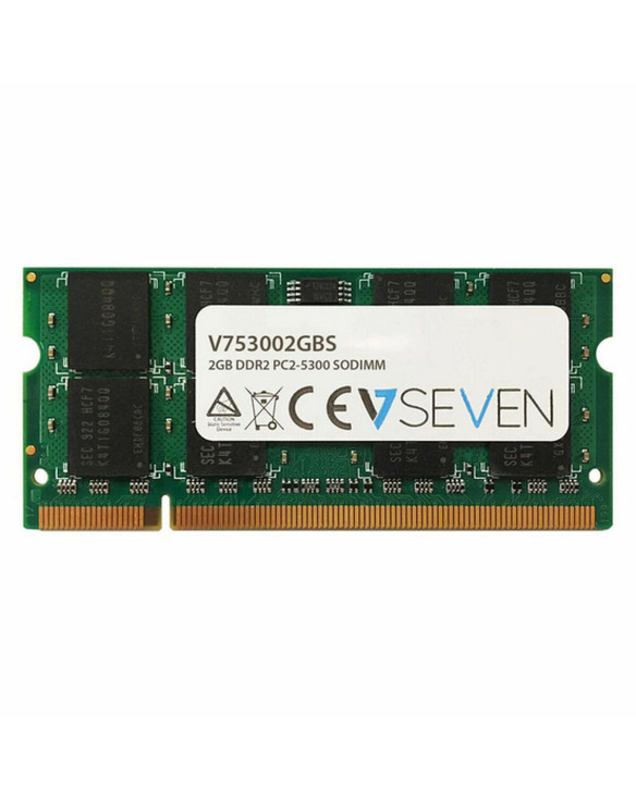 Mémoire RAM V7 V753002GBS CL5 1