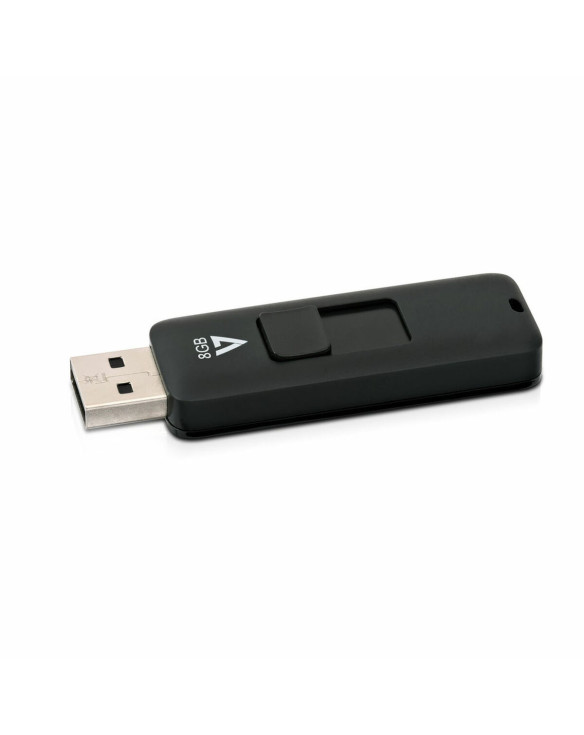 Pendrive V7 Flash Drive USB 2.0 Czarny 8 GB 1