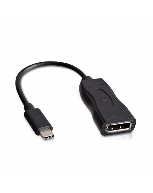 Adaptateur USB C vers DisplayPort V7 V7UCDP-BLK-1E        Noir 1