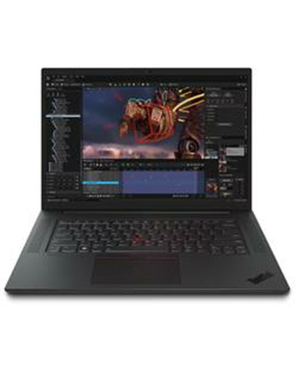 Laptop Lenovo 21FV002RSP 16" I7-13800H 32 GB RAM 1 TB SSD NVIDIA GeForce RTX 4080 Qwerty Spanisch 1