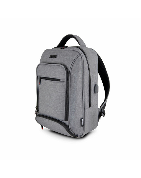 Laptop Backpack Urban Factory MCE15UF Grey 15.6" 1