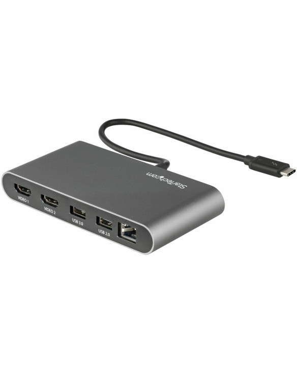 USB Hub Startech TB3DKM2HDL           1