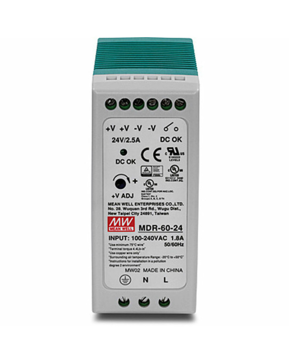 Zasilanie Trendnet TI-M6024 Kolor Zielony 60W 1