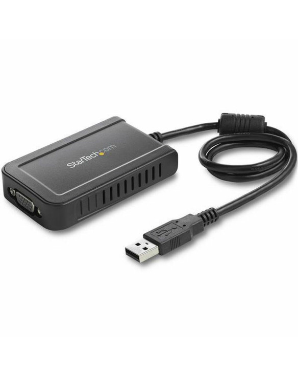USB to VGA Adapter Startech USB2VGAE3 Black 1