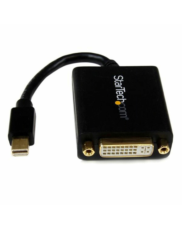 Adapter Mini DisplayPort an DVI Startech MDP2DVI Schwarz 0,13 m 1