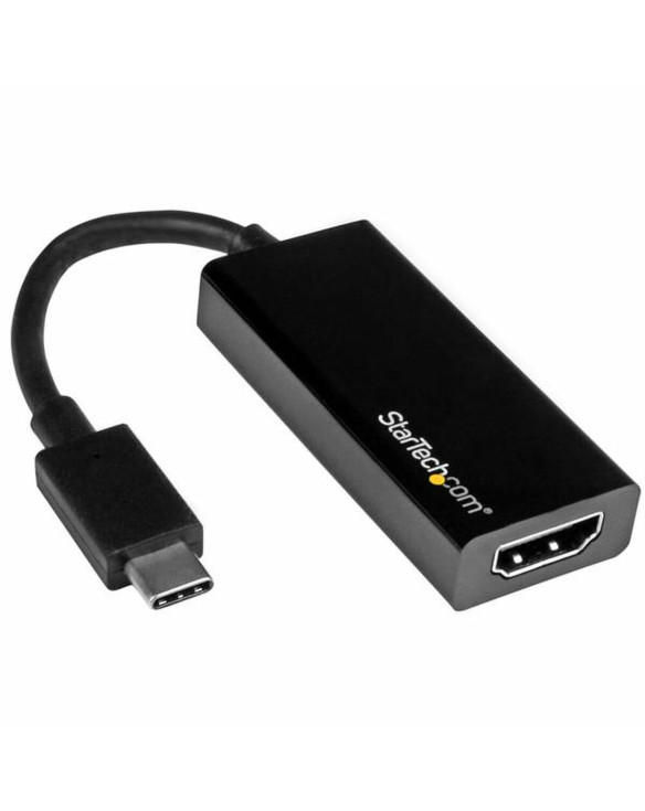 USB C to HDMI Adapter Startech CDP2HD 4K Ultra HD Black 1