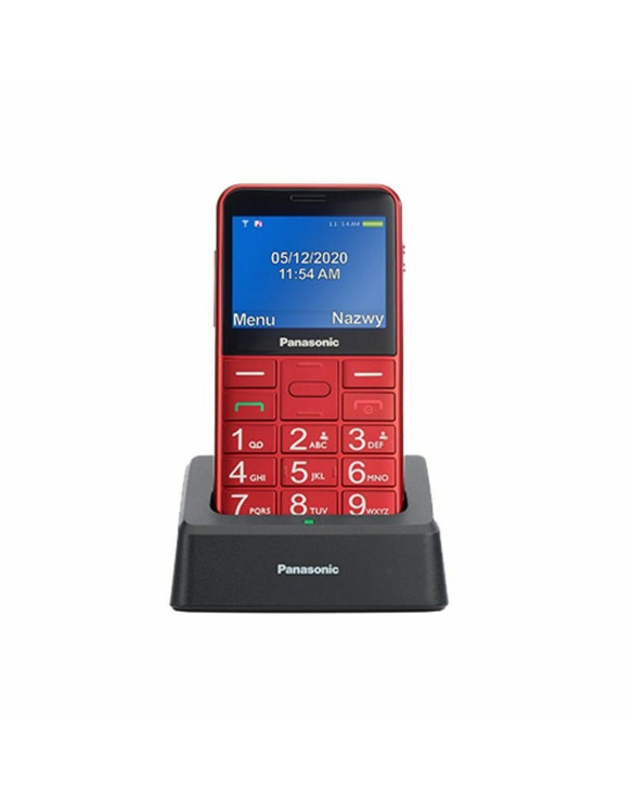 Mobile telephone for older adults Panasonic KX-TU155EXRN Red 1