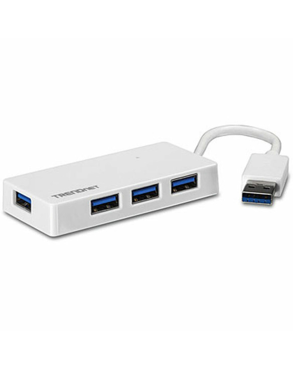 Hub USB Trendnet TU3-H4E Weiß 1