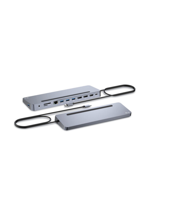 USB-C Hub i-Tec C31FLAT2PDPRO Silver 1