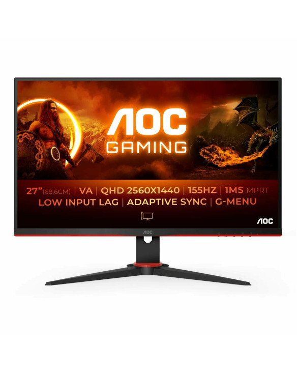 Gaming-Monitor AOC Q27G2E/BK Quad HD 1
