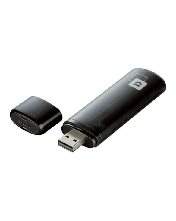 Wi-Fi USB Adapter D-Link AC1200 5 GHz Black 1