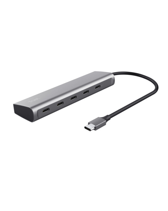 USB Hub Trust 25136 Silver (1 Unit) 1