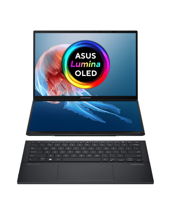 Laptop Asus ZenBook Duo OLED UX8406MA-PZ255W 14" 32 GB RAM 1 TB SSD Spanish Qwerty Intel Core Ultra 9 185H 1