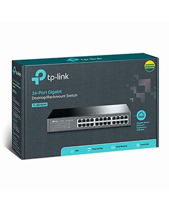 Cabinet Switch TP-Link TL-SG1024D(UK) 24P Gigabit 1