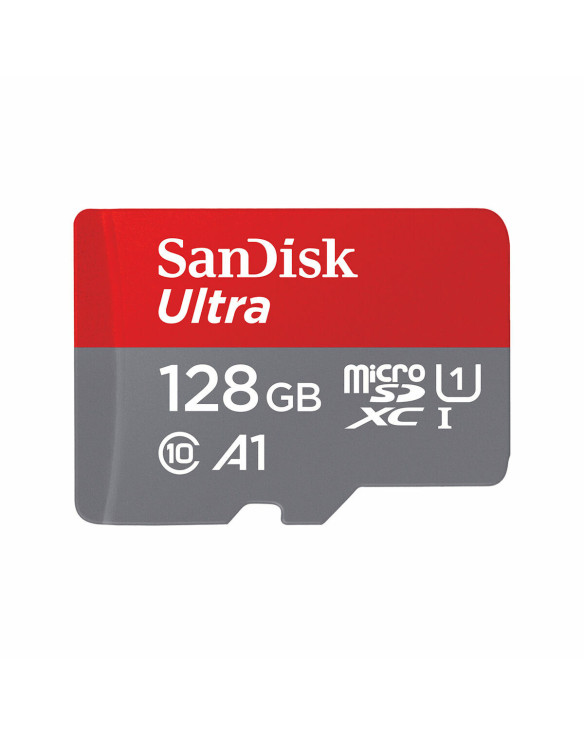 Mikro SD Speicherkarte mit Adapter SanDisk Ultra microSD 128 GB 1