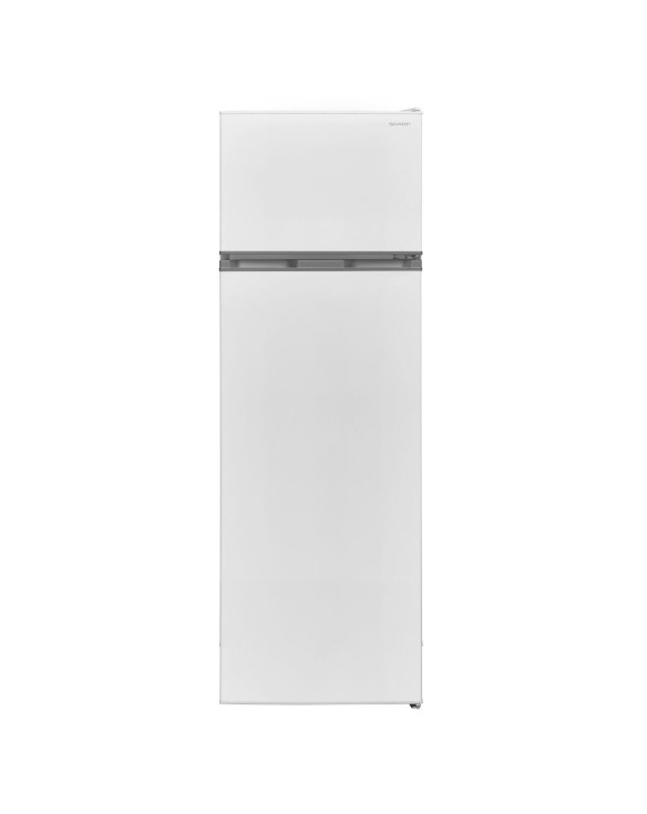 Combined Refrigerator Sharp SJFTB30ITXWEES White 1