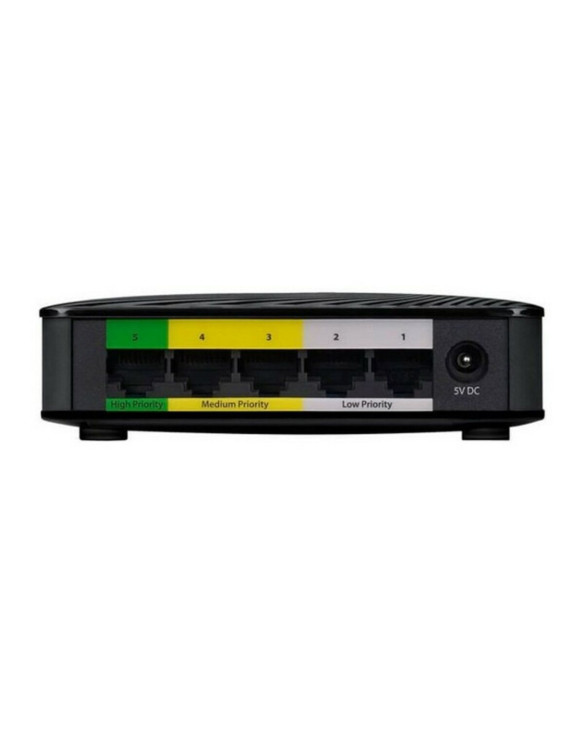 Schalter für das Büronetz ZyXEL GS-105SV2 LAN Schwarz 1