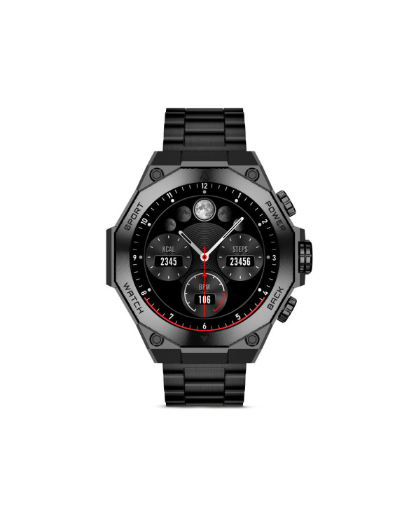 Smartwatch KSIX Titanium Schwarz 1
