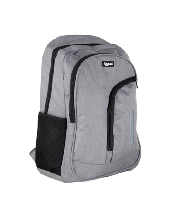 Laptop Backpack iggual Daily Use Grey 15.6" 1