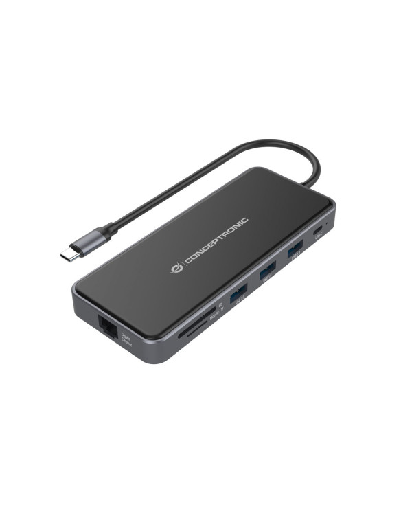 Hub USB Conceptronic DONN15G Noir 100 W (1 Unité) 1
