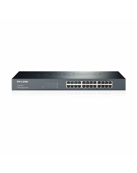 Schalter für das Netz mit Schaltschrank TP-Link TL-SG1024 24P Gigabit 19" 1