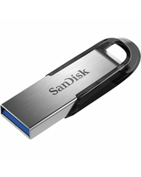USB stick SanDisk ULTRA FLAIR Black Black/Silver Silver 128 GB 1
