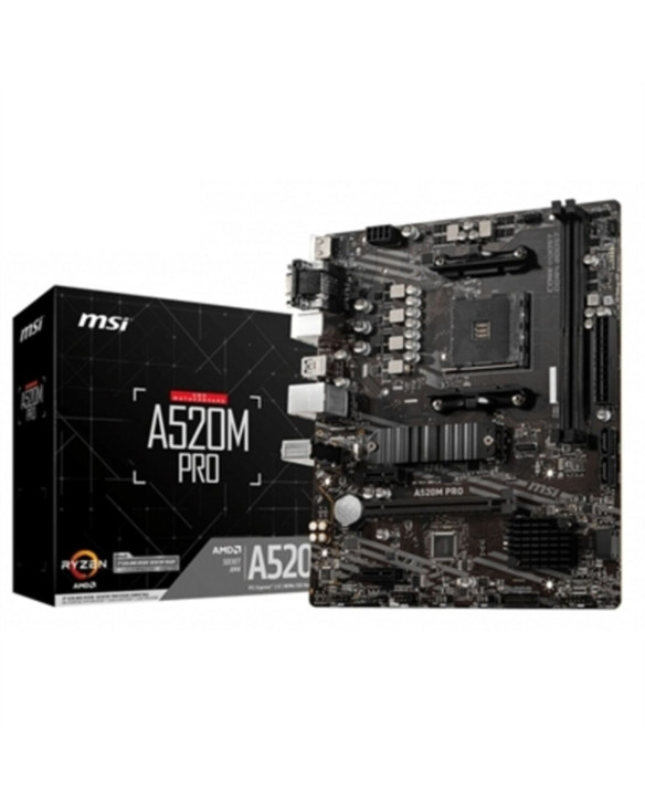 Płyta główna MSI A520M PRO mATX AM4 AMD AM4 1