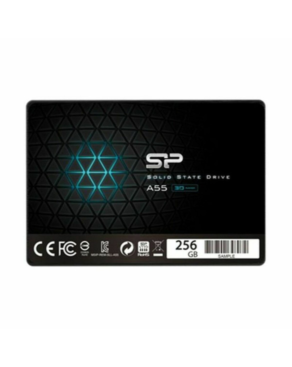 Festplatte Silicon Power IAIDSO0185 256 GB SSD 2.5" SATA III 1