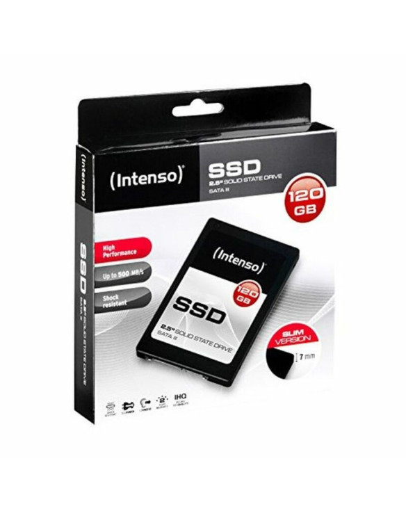 Disque dur INTENSO 3813430 2.5" SSD 120 GB 7 mm 120 GB SSD SSD 1