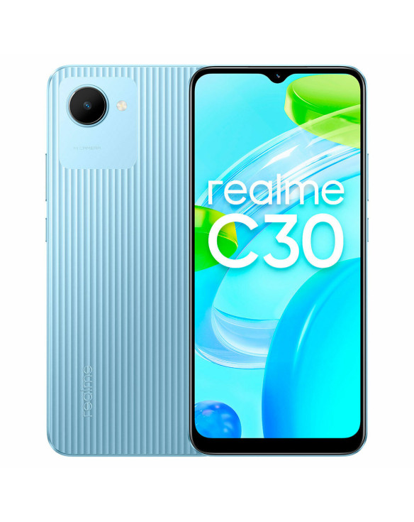 Smartfony Realme C30 3GB 32GB Niebieski 3 GB RAM Octa Core Unisoc 6,5" 32 GB 1 TB 6.5" 1